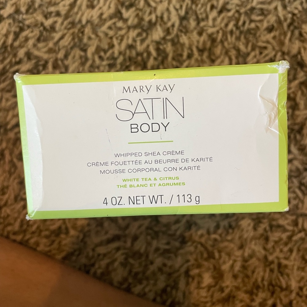 Mary Kay White Tea & Citrus Satin Body® Whipped Shea Crème